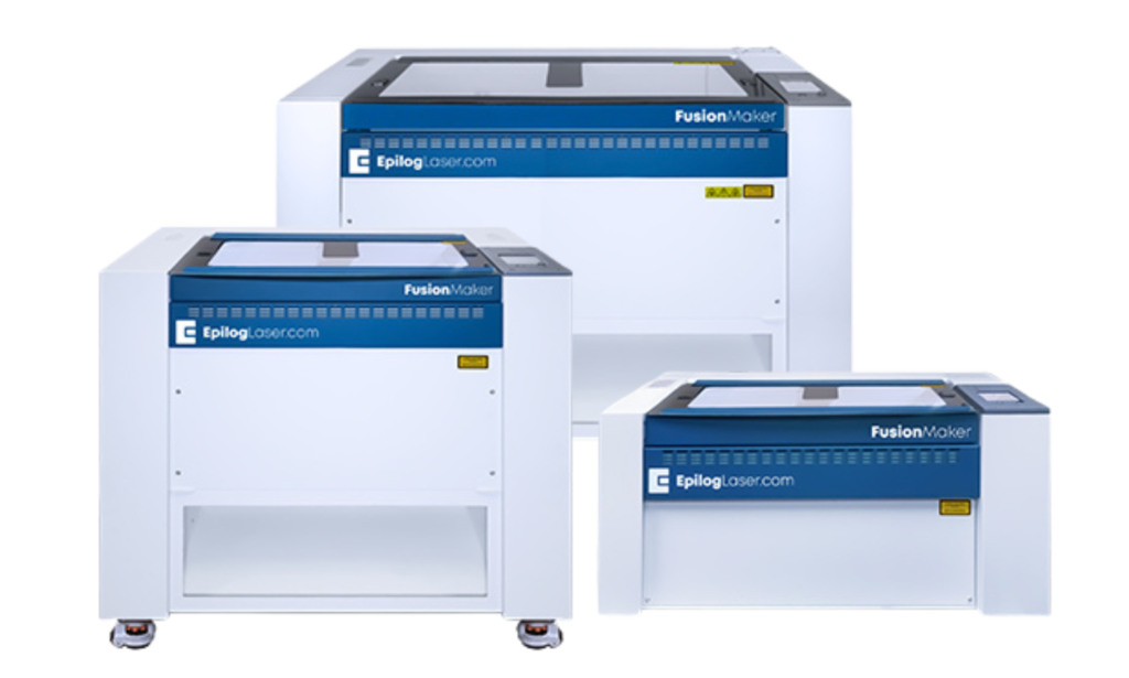 Fusion Maker Series Laser Engraving and Cutting Machines - Models 12, 24, and 36 by Epilog Laser